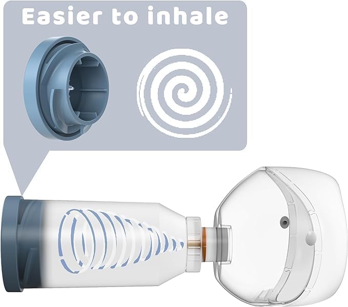 Miniatura 3 de Cámara de aerosol para mascotas para gatos y perros, máscara más grande para cubrir el hocico y la boca que hace que las mascotas almejen y