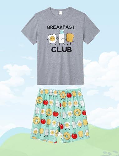 Image of PATPAT Family Matching Short Sleeve Pajama Sets - Perfect for Family Photos & Holiday Celebrations