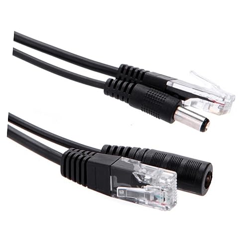 Kit Adaptador Splitter PoE 2pcs con Cable Injector PoE Compatible para Cámara IP y Router miniatura 6