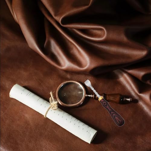 kowaku Ferramenta de vinco de couro Ferramenta de vinco Ranhura rasa Dispositivo de afiação Ferramen