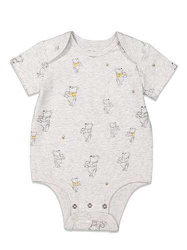 Bodysuit bébé garçon Winnie Disney : finis les changes difficiles grâce au lot de 3 pressions - 3