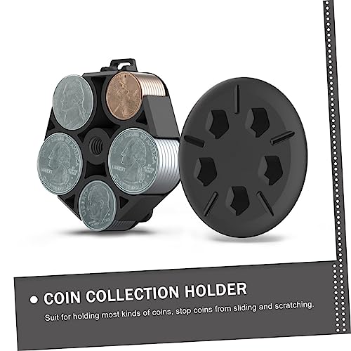 Estuche portátil para almacenamiento de monedas HOMSFOU miniatura 2