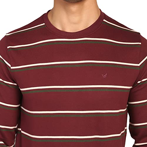 Image of blackberrys Men's Cotton Blend Crew Neck Sweatshirt