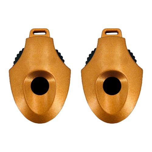 BUBEFSKD 2pcs Durabilidad Golf Puntuación Placas Rotativas Herramienta de Entrenamiento Accesorios para Hombres Mujeres Amantes Dorado Golf Ball Alineación Marcador