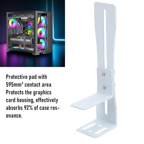 Soporte para tarjeta gráfica ajustable de acero miniatura 4