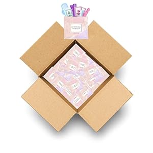 Light Rose Style Menstrual Kit All-in-One 60 Pack | Convenience on The Go | Period Kit Pack for Travelling, Tweens & Teenagers or just When You’re Out | Individually Wrapped Feminine Hygiene Product