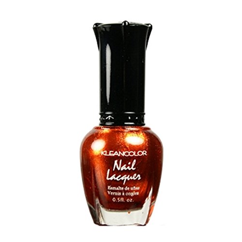 1pc Valuable Nail Polish Lacquer Assorted Glitters Chip Resistant Smoothly Color Metallic Orange by GrandSao