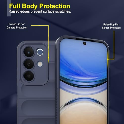 Image of amazon basics Back Case Cover for Realme Narzo 90x 5G | Compatible for Realme Narzo 90x 5G Back Cover | Liquid Silicon Magic Case for with Camera Protection | Sapphire
