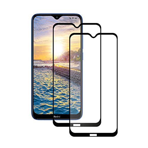 LPCJ [2Piezas, Redmi 8 Protector de Pantalla Cover