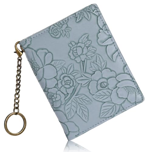 Image of FALAN MULE Small Wallets Woman Slim RFID Blocking Mini Credit Card Holder