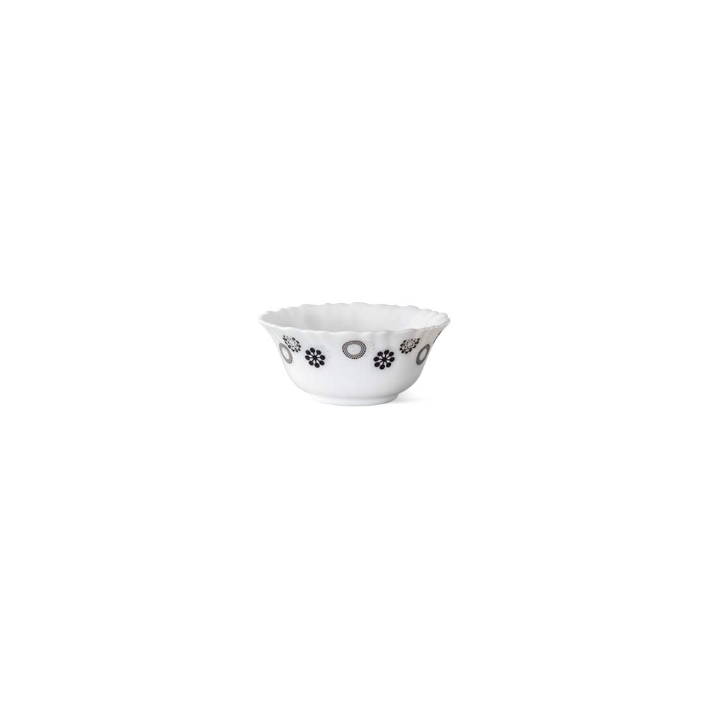 Larah by BOROSIL Universe Opalware Dinner Set, (13 Pieces, White) - Image 8 thumbnail