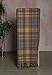 The Scotland Kilt Company Picnic Rug Scottish Tartan Throw in Buchanan Natural - Warm 100% Wool Travel Blanket with Fringed Edges - 60 x 70