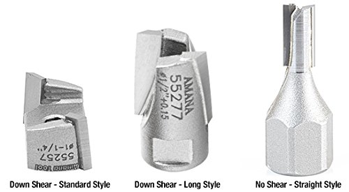 Miniatura 4 de Amana Tool - 55251 Cortador de cizalla con punta de carburo con rosca 12 de diámetro x 0.605" x