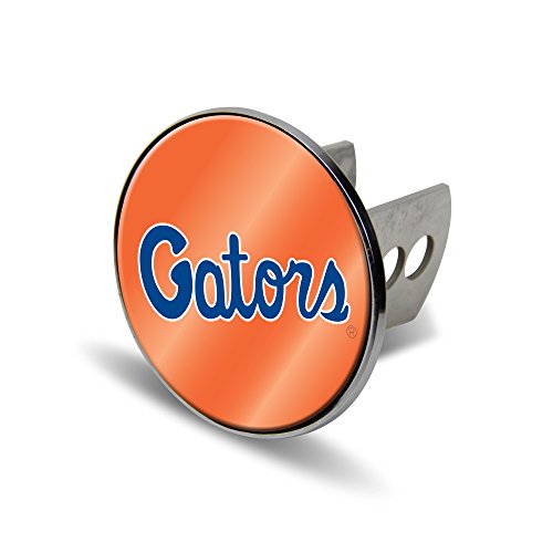 NCAA Florida Gators Laser Cut Metal Hitch Cover, Large, Silver