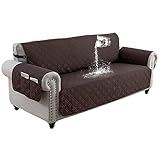 Housses de canapé imperméables avec poches : notre housse de canapé 3 places dispose de 6 poches de rangement sur les accoudoirs, offrant un endroit pratique pour ranger télécommandes, tablettes, magazines et autres articles.