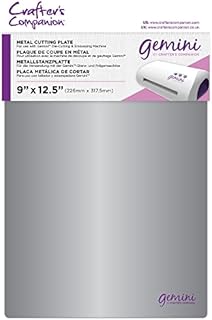 Crafter's Companion Gemini Accessories-Metal Cutting Plate, Silver, 36 x 23.4 x 0.1 cm