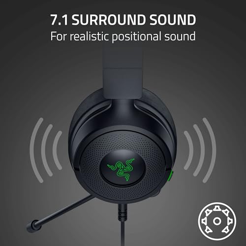 Image of Razer Kraken Kitty V3 X Wired Gaming Headset: Kitty Ears - HyperClear Cardioid Mic - 40 mm Drivers - 7.1 Surround Sound - Comfy Ear Cushions - Cross-Platform via 3.5mm PC, PS5, Xbox, Switch 2 - Black