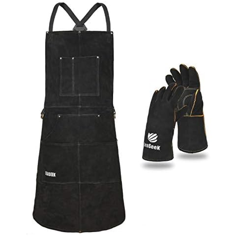 Tablier de Soudure LeaSeek Cover