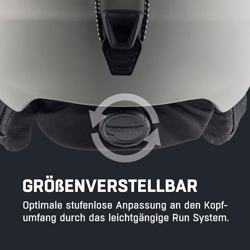 ALPINA GRAND - Sicherer, Optimal Klimatisierter, Bruchfester & Anpassbarer Skihelm Für Erwachsene