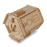 Regalo perfecto: Fort Knox viene en un exquisito embalaje que lo hace un regalo perfecto para niños y adultos. Sus características elegantes y su material natural lo convierten en una pieza de decoración perfecta para cualquier escritorio o estante del hogar. El Fort Knox también puede utilizarse perfectamente como un regalo ingenioso y novedoso o como regalo. Adecuado como regalo único para adolescentes y adultos