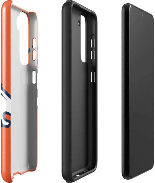 Skinit Pro Phone Case Compatible with Galaxy S22 Plus - Officially Licensed NFL Denver Broncos Large Logo Design