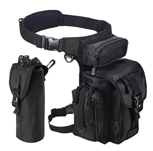 flintronic Taktisch Molle LEU Hüfttasche Schwarz