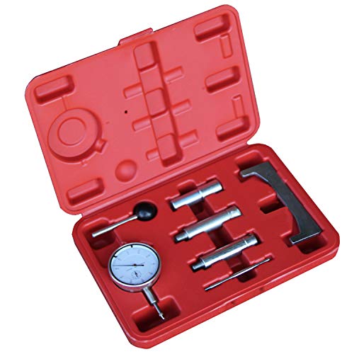 Preisvergleich Produktbild Einspritzpumpe Einstellwerkzeug Einstellen Messuhr Förderbeginn Dieselpumpe 7-teilig