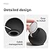 elago MS2 Charging Stand Compatible with MagSafe Charger - Premium Silicone, Compatible with iPhone 16/15/14/13/12 Series, Designed for MagSafe Stand [Black] [Charging Cable Not Included]
