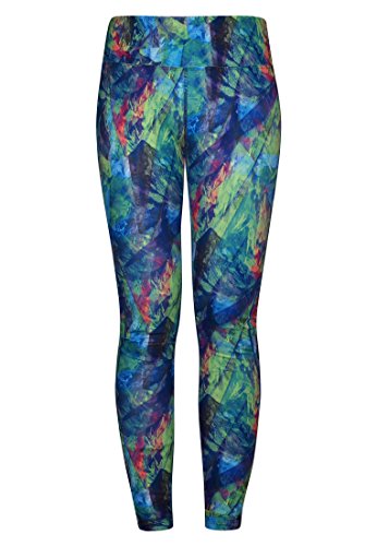Image of ASICS Graphic Women's Running Tight - Medium Blue