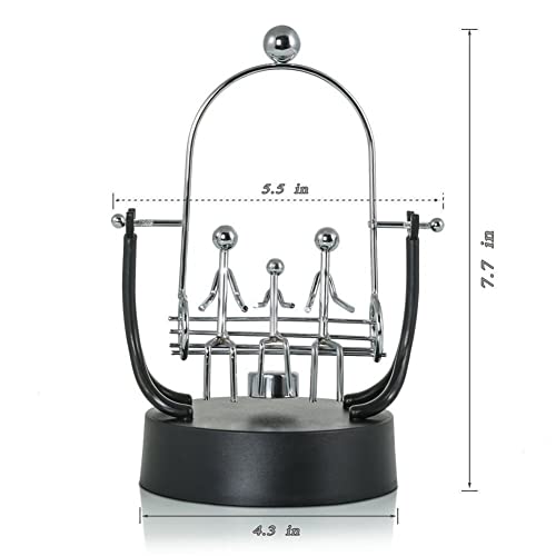 Image of AUGEN Balancing Pendulum Durable Metal Innovative Stress Relief Toy for Home Office Desktop Gift Decoration (1 Piece, 7579B17)