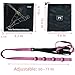 Home Suspension Training Kit - Portable Gym Straps for Full Body Workout, Adjustable Resistance for All Levels, Indoor Outdoor Travel Fitness Equipment (Pink)
