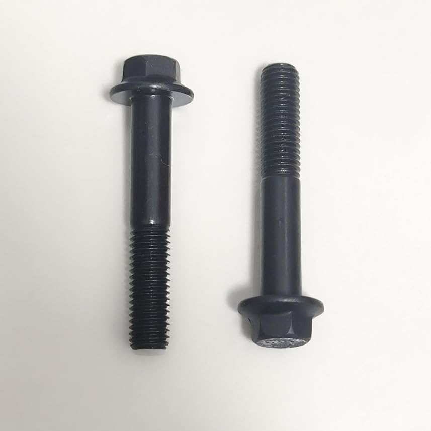 flanged Bolts for 7.3 Exhaust manifolds, Designed for Ford F-250 and F-350 Models with 7.3L Diesel Engines from 1994 to 2003. Sold as a 16-Piece Pack.