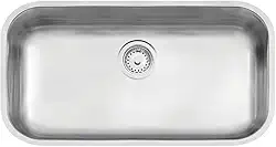 Cuba de embutir Tramontina Lavínia 56 BL em aço inox escovado 56x34 cm