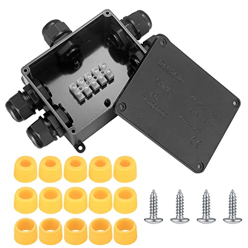 Scatola di Giunzione IP68 Impermeabile, 5 Vie