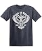 Isaiah 40:31 Christian Faith Bible Verse Inspirational T Shirt | Everyday Wear Christian Tshirts Uplifting Message Religious Shirts for Men Women Kids | Faith Novelty T Shirts XL Heather Navy