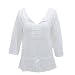 Lucky Brand Women's Lace Peplum Top