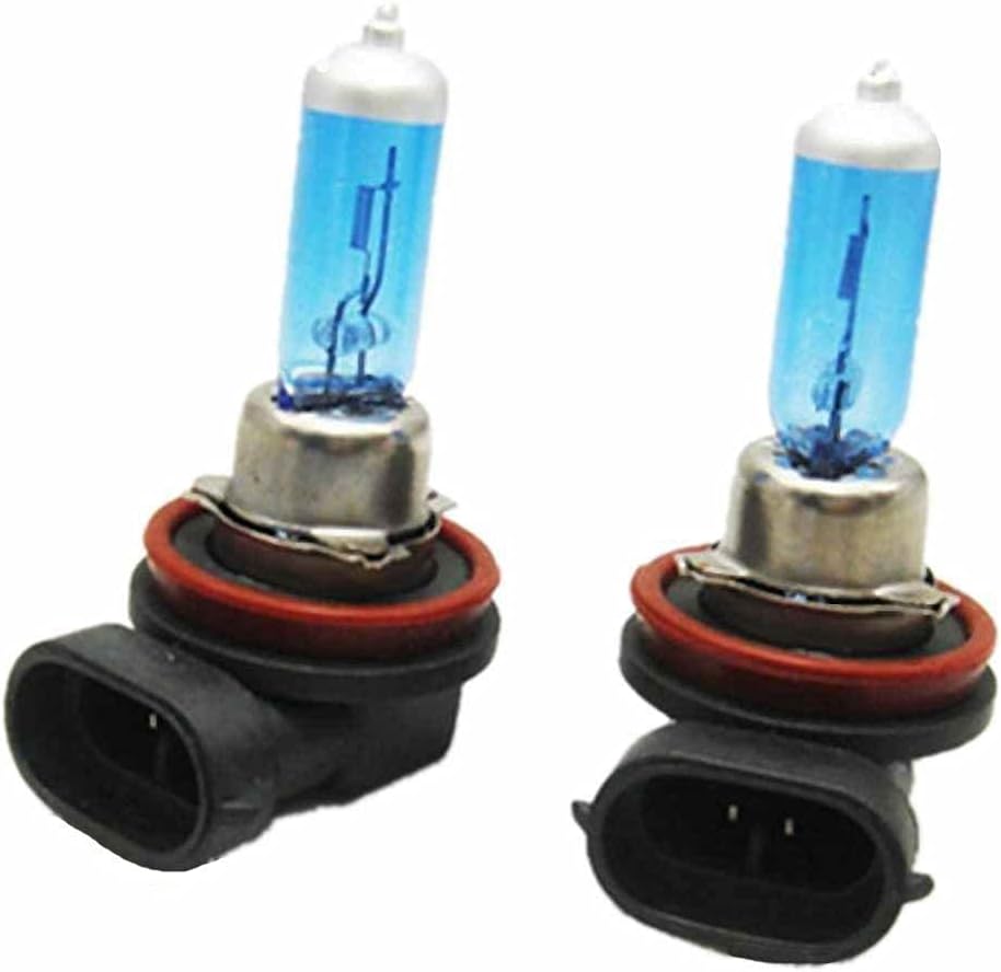 WTG H11 (Fog Light) 55W Super White Xenon Halogen OEM Headlight Light Bulbs (Contains 2 Bulbs)