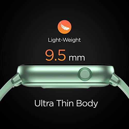 Image of Fire-Boltt Ninja Fit Smartwatch Full Touch 1.69 & 120+ Sports Modes with IP68, Multi UI Screen, Over 100 Cloud Based Watch Faces, Built in Games (Green)