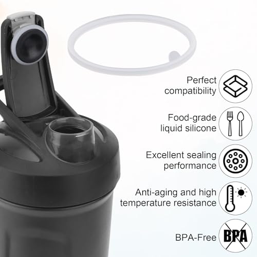 Repuesto Juego de 4 Juntas de Silicona para Botella, 8.4 cm miniatura 3