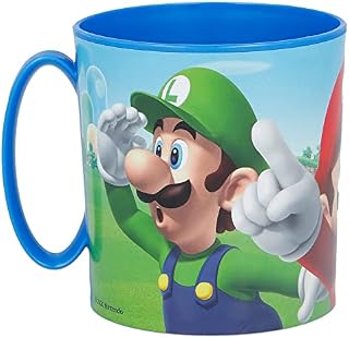Stor Kubek Mug Micro 350 ml Super Mario, czarny, średni