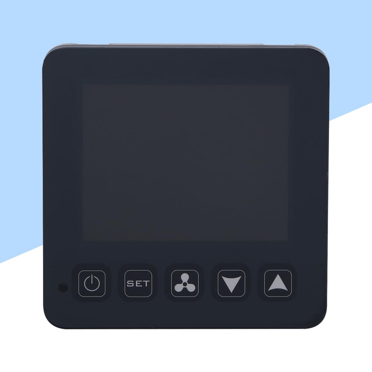 Tofficu Programmierbarer Thermostat mit Sommer Funktion Digitaler Temperaturregler für Zentrale Klimaanlagen und Gebläsekonvektoren Großes LCD Display und Zeitgesteuertes und Ausschalten