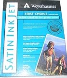 Weyerhaeuser Satin Photo Printing Paper 100 Sheet Pack