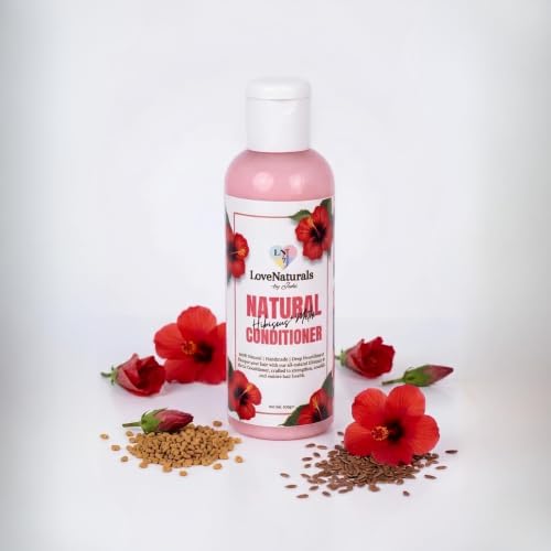 Image of Love Naturals by Juhi - Natural Hibiscus ,Methi & Flaxseeds Conditioner |paraben free| sulphate free|silicone free| Handmade| Herbal Hair Conditioner for Hair Fall Control | Hair Growth |Shine & Softness | Sulfate-Free Ayurvedic Hair Care for All Hair Types 100ml