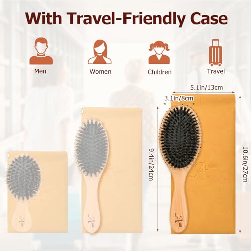 Save 38% on Ancable Boar Bristle Hair Brush Gift Set - Image 7