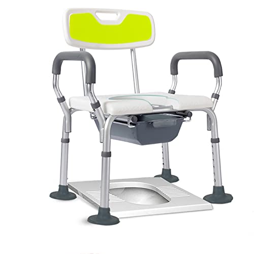Chaise percée pliante en aluminium réglable avec dossier confort