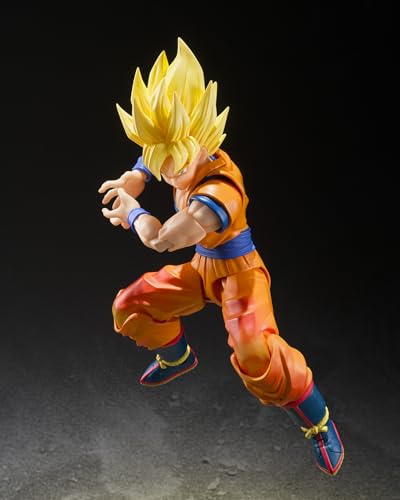TAMASHII NATIONS – Dragon Ball Z – Super Saiyan Son Goku -The Games Begin- S.H.Figuarts Action Figure