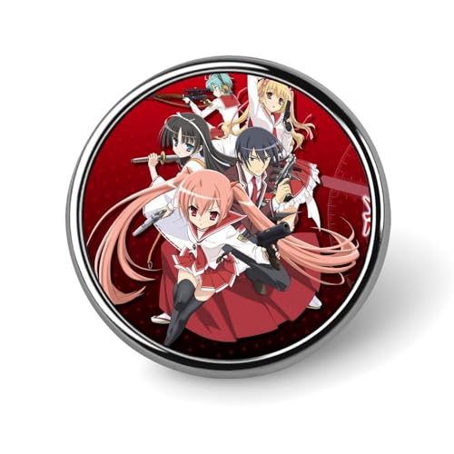 緋弾のアリア 缶バッジ ピン 丸型 直径2.5cm ボタン 缶バッジメーカー 用