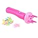 Set di intrecciatori per capelli automatici Macchina per maglieria rapida elettrica Rullo per capelli fai-da-te Styling rosa