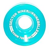 Sector 9 Nineball - Ruedas para longboard (58 mm, 78a), color azul
