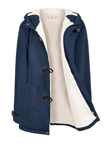 Doudoune Longue Femme Hiver - Parka Matelassée Avec Capuche, Légère Et Chaude | Pour Ski, Randonnée, Ville